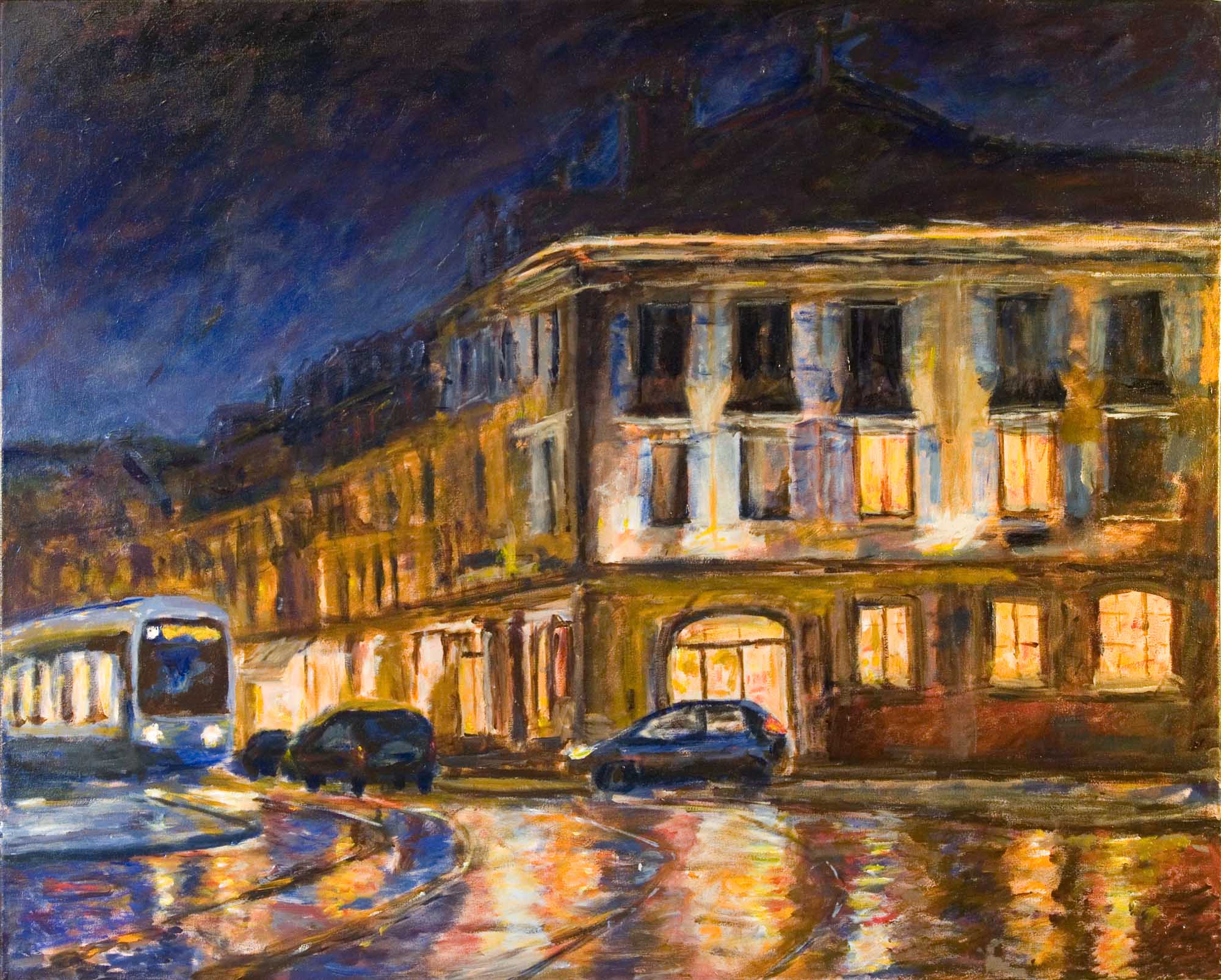 Rue du marché - Night Rain